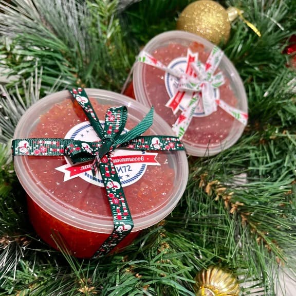 Фото Подарочная Красная икра Кеты, 125 г