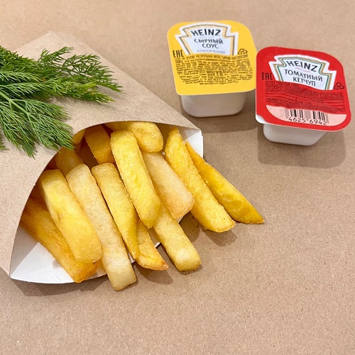 Фото Картошка фри с Кетчупом Heinz